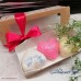 Набор бомбочек "3 сердечка" в подарочной упаковке