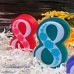 Мыло "8ка" с незабудками красная Мыло "8ка" с незабудками красная