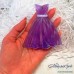 Мыло "Платье вечернее" фиолетовое