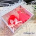 Набор мыла "Платье с сумкой" - розовый в подарочной коробке