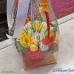 NatureSpa цветы из мыла "Букет тюльпанов" в корзине - 2