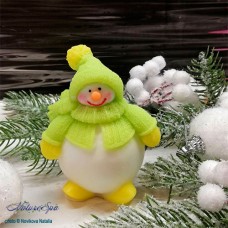 NatureSpa сувенирное мыло "Снеговик" в фисташковой шапке NatureSpa сувенирное мыло "Снеговик" в фисташковой шапке