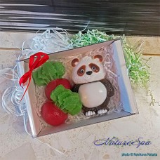Набор мыла фанатам "Кунг-фу панда" - 2 в подарочной коробке
