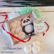 Набор мыла фанатам "Кунг-фу панда" - 1 в подарочной коробке