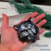 ЮНабор мыла "Тигр и Лапа" черный металлик в подарочной коробке