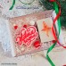 Набор мыла "Девочка Пинап и топпер С Новым Годом" - 1 в подарочной коробке