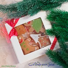 Набор мыла "Пряники Новогодний комплект" в подарочной коробке