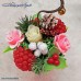 NatureSpa букет из мыла "Букет Зимний" - №4 в подарочном пакете NatureSpa букет из мыла "Букет Зимний" - №4 в подарочном пакете