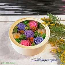 NatureSpa набор сувенирного мыла "Коробка Роз" - №2 NatureSpa набор сувенирного мыла "Коробка Роз" - №2