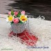 NatureSpa сувенирное мыло "Букет велосипед весенних цветов" в подарочном пакете