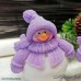 NatureSpa сувенирное мыло "Снеговик" в фиолетовой шапке NatureSpa сувенирное мыло "Снеговик" в фиолетовой шапке