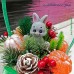 ЮМыло "Букет Зимний с зайкой" в корзине ЮМыло "Букет Зимний с зайкой" в корзине
