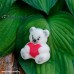 Мыло "Мишка с сердцем" белый Мыло "Мишка с сердцем" белый