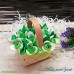 NatureSpa Мыло "Букет МИНИ Лукошко подснежников" зеленых NatureSpa Мыло "Букет МИНИ Лукошко подснежников" зеленых
