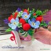 NatureSpa букет из мыла "Букет Незабудки и Клубника" в подарочном пакете NatureSpa букет из мыла "Букет Незабудки и Клубника" в подарочном пакете