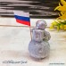 НАТУРЕСПА NatureSpa сувенирное мыло "Космонавт на луне" серебро