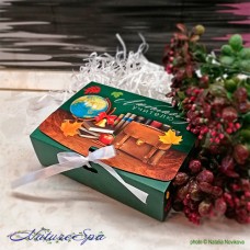 НАТУРЕСПА NatureSpa набор сувенирного мыла "Вкусный" - УЧИТЕЛЮ в подарочной коробке НАТУРЕСПА NatureSpa набор сувенирного мыла "Вкусный" - УЧИТЕЛЮ в подарочной коробке